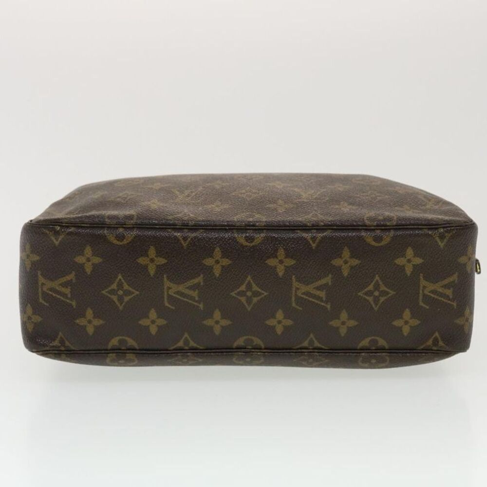 Pre Loved LOUIS VUITTON Monogram Trousse Toilette 28 Clutch Bag M47522 LV Auth - Picture 6 of 10